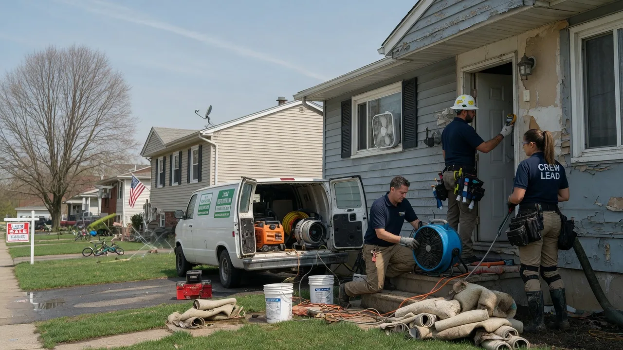 Flood Cleanup in Gazelle, CA near me